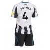 Newcastle United Sven Botman #4 Hjemmedraktsett Barn 2025-26 Kortermet (+ korte bukser)